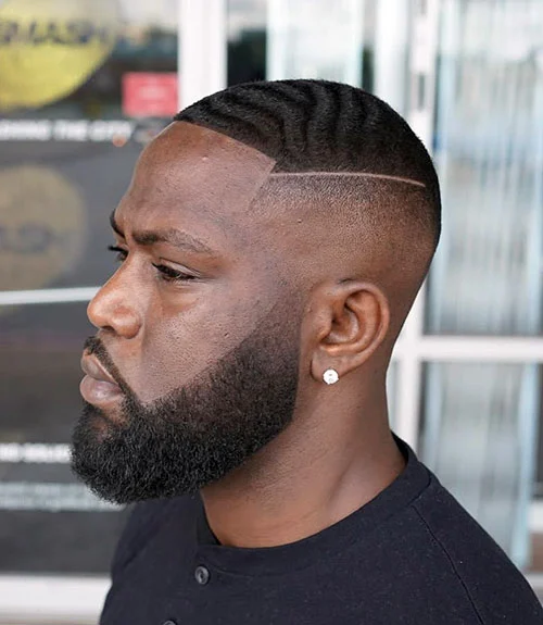 Black Men's Buzz Cut